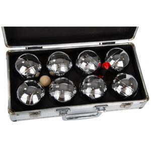 PETANKĖS RUTULIAI 8VNT. - BOULE PETANQUE ALIUMININIS LAGAMINAS ENERO 1003825 - Image 3