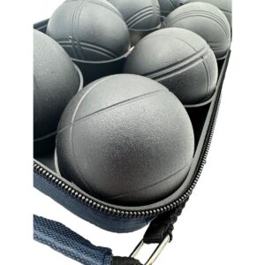 PETANKĖS RUTULIAI 8 VNT. - BOULE PETANQUE JUODI DĖKLAS ENERO PRO 1046617 - Image 3