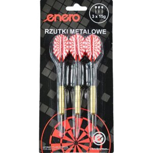 METALINIAI SMIGINIO STRĖLYTĖS DART 18g RINKINYS 3VNT. ENERO 1063737 - Image 4