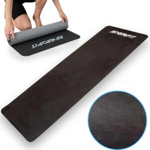 NESLYSTANTIS JOGOS IR FITNESO KILIMĖLIS TPE JUODAS-PILKAS ENERO FIT 1040608