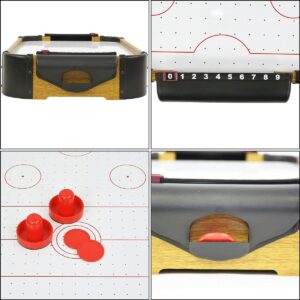 STALO ORO RITULIO ŽAIDIMAS AIR HOCKEY 51x31x10CM MEDINIS ENERO 1055978 - Image 4