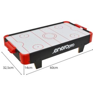 ORO RITULIO STALAS AIR HOCKEY 60x32,5x14CM JUODAS ENERO PRO 1057934 - Image 6