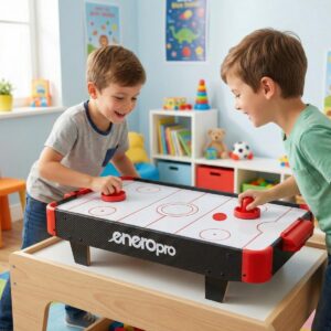 ORO RITULIO STALAS AIR HOCKEY 60x32,5x14CM JUODAS ENERO PRO 1057934 - Image 7