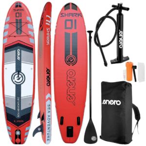 RINKINYS - PRIPUČIAMA SUP LENTĖ 150KG ENERO 320x81x15CM SHARK 1079059