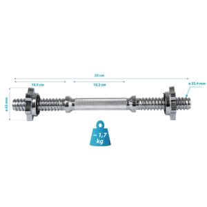 TRUMPAS GRYFAS 35 CM + SPAUSTUKAI ENERO FIT fi25,4 MM 580833 - Image 6