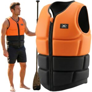 NEOPRENINĖ APSAUGINĖ LIEMENĖ SUP XQMAX R.L ORANŽINĖ/ JUODA 132123
