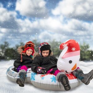 PRIPUČIAMOS ROGUTĖS 2 VIETŲ SNOWMAN 138x74x80CM 685320 - Image 5