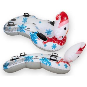 PRIPUČIAMOS ROGUTĖS 2 VIETŲ SNOWMAN 138x74x80CM 685320 - Image 9