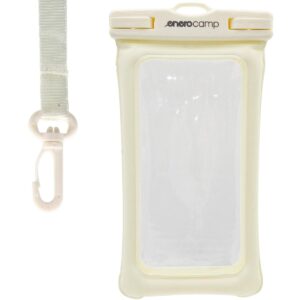 VANDENIUI ATSPARUS DĖKLAS TELEFONUI 12X22CM TPU PLŪDURIUOJANTIS ENERO CAMP KREMINIS 1077581 - Image 10