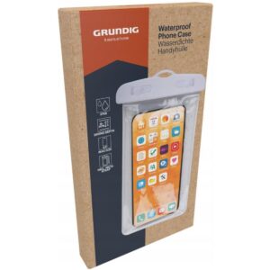 VANDENIUI ATSPARUS DĖKLAS TELEFONUI 11,7X21CM PVC BALTAS GRUNDIG 1083216