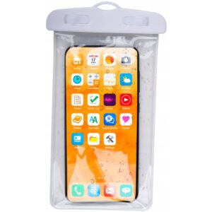 VANDENIUI ATSPARUS DĖKLAS TELEFONUI 11,7X21CM PVC BALTAS GRUNDIG 1083216 - Image 2