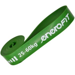 GUMINĖ PASIPRIEŠINIMO JUOSTA POWER BAND 25-60KG ŽALIA ENERO FIT 1003818 - Image 2