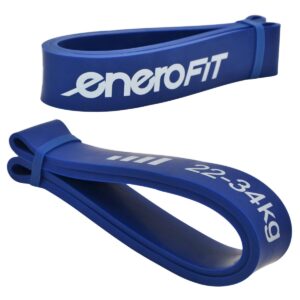 GUMINĖ PASIPRIEŠINIMO JUOSTA TRENIRUOTĖMS FITNESS CROSSFIT MINI BAND 22-34KG ENERO FIT 1011578
