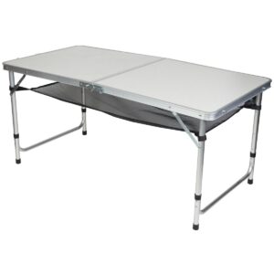 SULANKSTOMAS TURISTINIS STALAS KEMPINGUI 120x60x70/62/55CM 4 KĖDĖS IR LENTYNA 1001593 - Image 3