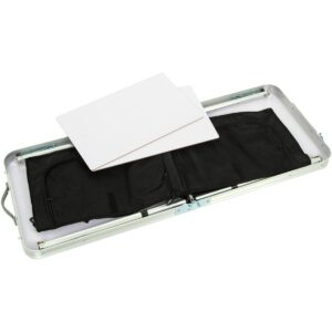 SULANKSTOMAS TURISTINIS KEMPINGO STALAS 120x47x70/62/54CM SU SPINTELĖ 33X30X36CM 1031934 - Image 6