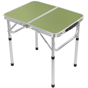 SULANKSTOMAS TURISTINIS KEMPINGO STALAS 60X45X25/56CM ŽALIAS 1048857