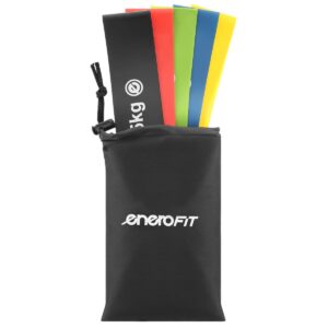 SPORTINIŲ GUMŲ RINKINYS FITNESS CROSSFIT MINI BAND 5V1 ENERO FIT 1028842 - Image 6