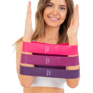 SPORTINIŲ GUMŲ RINKINYS FITNESS CROSSFIT MINI BAND 5V1 ENERO FIT 1028859 - Image 2