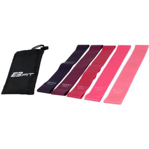 SPORTINIŲ GUMŲ RINKINYS FITNESS CROSSFIT MINI BAND 5V1 ENERO FIT 1028859 - Image 3