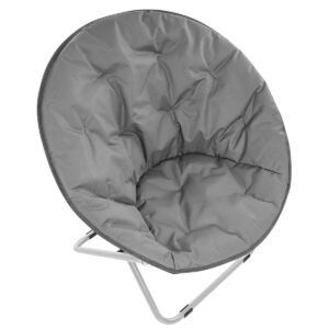 STOVYKLAVIMO KĖDĖ MOON 82x68x79CM TAMSIAI PILKA ENERO CAMP 1055572 - Image 5
