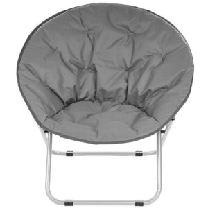 STOVYKLAVIMO KĖDĖ MOON 82x68x79CM TAMSIAI PILKA ENERO CAMP 1055572 - Image 6