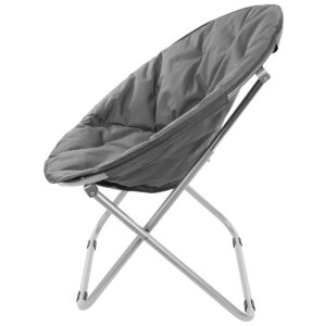 STOVYKLAVIMO KĖDĖ MOON 82x68x79CM TAMSIAI PILKA ENERO CAMP 1055572 - Image 9