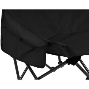 SULANKSTOMA TURISTINĖ KĖDĖ 46X46X90CM JUODA 1065472 - Image 8