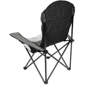 SULANKSTOMA TURISTINĖ KĖDĖ LUX 60X60X105CM PILKA-JUODA 1067674 - Image 5