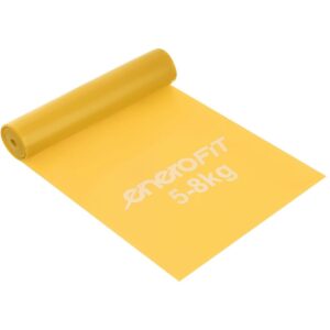 PILATESO TRENIRUOČIŲ JUOSTA 2000x150x0,25MM 5-8KG GELTONA 1048369 - Image 5