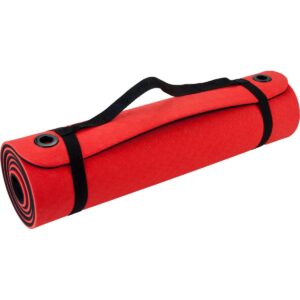 TPE MANKŠTOS KILIMĖLIS ORANŽINIS-JUODAS SU ANGOMIS 173x61x1CM PURE 2 IMPROVE 7016713 - Image 9