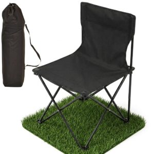 SULANKSTOMA TURISTINĖ KĖDĖ JUODA 30X30X25/47CM ENERO CAMP 1076867