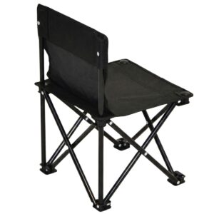 SULANKSTOMA TURISTINĖ KĖDĖ JUODA 30X30X25/47CM ENERO CAMP 1076867 - Image 3