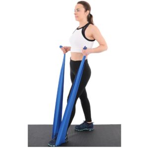 PILATES TRENIRUOČIŲ JUOSTA 2000x150x0,40MM 10-15KG ŽALIA 1048383 - Image 8