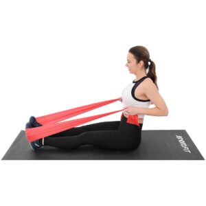 PILATES TRENIRUOTĖS JUOSTA 2000x150x0,550MM 15-25KG MĖLYNA 1048390 - Image 7