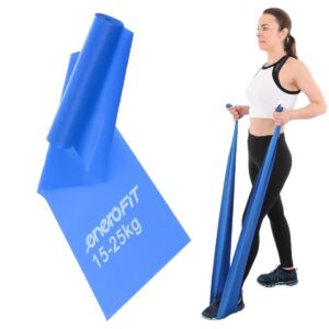 PILATES TRENIRUOTĖS JUOSTA 2000x150x0,550MM 15-25KG MĖLYNA 1048390 - Image 10