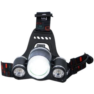 TURISTINIS PROŽEKTORIUS ANT GALVOS DELUXE 1 LED IR 2 COB GRUNDIG 140223 - Image 3
