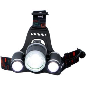 TURISTINIS PROŽEKTORIUS ANT GALVOS DELUXE 1 LED IR 2 COB GRUNDIG 140223 - Image 4