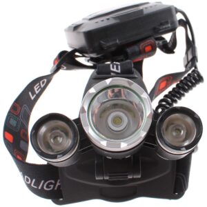 TURISTINIS PROŽEKTORIUS ANT GALVOS DELUXE 1 LED IR 2 COB GRUNDIG 140223 - Image 5