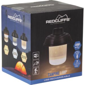 STOVYKLAVIMO ŽIBINTUVĖLIS USB 3 ŠVIESOS REŽIMAI KHAKY REDCLIFFS 1073866 - Image 6