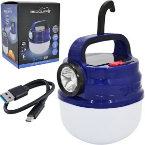 STOVYKLAVIMO ŽIBINTUVĖLIS LEMPA ĮKROVIMAS USB IR SAULĖS ENERGIJA REDCLIFFS 908191