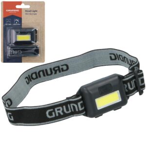 GRUNDIG LED COB TURISTINIS ŽIBINTUVĖLIS ANT GALVOS JUODAS 1082875 - Image 5
