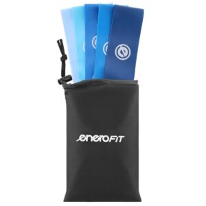 SPORTINIŲ GUMŲ RINKINYS FITNESS CROSSFIT MINI BLUE BAND 5VNT. ENERO FIT 1058399 - Image 7
