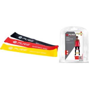 FITNESO IR CROSSFIT PASIPRIEŠINIMO GUMŲ RINKINYS MINI BAND 3VNT PURE 2 IMPROVE 335851