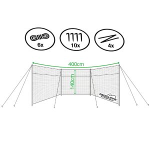 PAPLŪDIMIO PERTVARA 4x1,4M SU DĖKLU MĖLYNA REDCLIFFS 866590 - Image 4