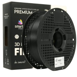 3D Plastikas - Filamentas PETG + CF black  | 1.75 mm, 1 kg |  SPrint