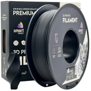 3D Plastikas - Filamentas PLA matte black | 1.75 mm, 1 kg |  Sprint