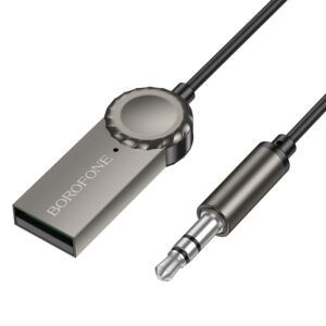 Borofone Audio Bluetooth Receiver AUX BC56 Peaceful grey - Image 3