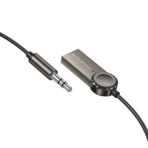 Borofone Audio Bluetooth Receiver AUX BC56 Peaceful grey - Image 4