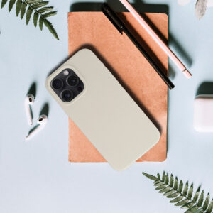 Silicone Lite dėklas skirtas Apple iPhone 16 titanium - Image 6