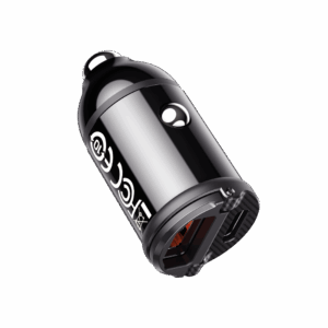 Rock Car charger H18 Mini  - USB + Type C - 30W 3A black - Image 2